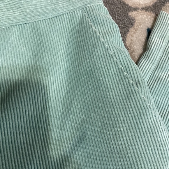 Alfred Dunner light green corduroy look slacks size 18P - Picture 3 of 5